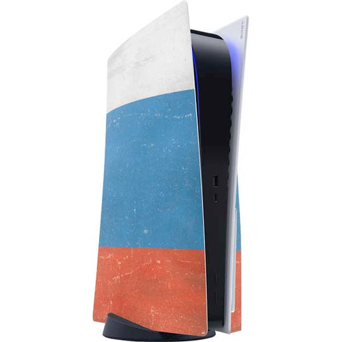 Russian Flag Distressed PlayStation PS5 Skins